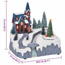 Julelandsby dekoration 20,5 x 17 x 21 cm Plastik Flerfarvet