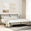 sengeramme uden madras 193x203 cm metal sonoma-eg