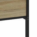 sengeramme uden madras 160x200 cm metal sonoma-eg