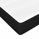 springmadras med pocketfjedre medium 80x160 cm til stof sort
