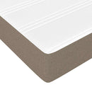 springmadras med pocketfjedre medium 80x160 cm til stof gråbrun