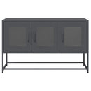tv-bord 100,5x39x60,5 cm koldvalset stål antracitgrå