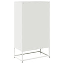 højskab 68x39x123 cm stål hvid