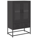 skab 68x39x111,5 cm stål sort