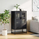 skab 68x39x111,5 cm stål sort