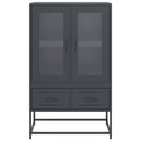 skab 68x39x111,5 cm stål antracitgrå