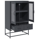 skab 68x39x111,5 cm stål antracitgrå