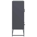 skab 68x39x111,5 cm stål antracitgrå