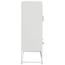 skab 68x39x111,5 cm stål hvid