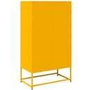 højskab 68x39x123 cm stål sennepsgul