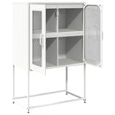 højskab 68x39x107 cm stål hvid