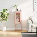 skab 36x39x107 cm koldvalset stål lyserød