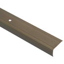 Trinkantprofiler 30 stk. Brun 67 x 3.5 x 3 cm Aluminium