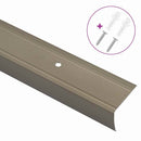 Trinkantprofiler 10 stk. champagnefarvet 67 x 3 x 2 cm