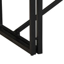 sofabord 100x50x35 cm massivt genbrugstræ flerfarvet