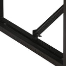 sofabord 100x50x35 cm massivt genbrugstræ flerfarvet