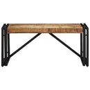 sofabord 80x40x35 cm massivt ru mangotræ