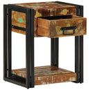 Natskab 2 pcs Flerfarvet 40 x 35 x 50 cm Solid genbrugs træ