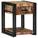 Natskab 2 pcs Flerfarvet 40 x 40 x 50 cm Solid genbrugs træ