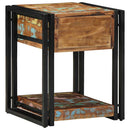 Natskab 2 pcs Flerfarvet 40 x 40 x 50 cm Solid genbrugs træ