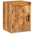 Sengebord 2 pcs Brun 35 x 33 x 48 cm Massivt mangotræ