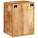 Sengebord 2 pcs Brun 35 x 33 x 48 cm Massivt mangotræ