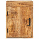Sengebord 2 pcs Brun 35 x 33 x 48 cm Massivt mangotræ