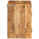 Sengebord 2 pcs Brun 35 x 33 x 48 cm Massivt mangotræ
