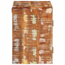 Sengebord 2 pcs Brun 35 x 33 x 48 cm Massivt genbrugstræ
