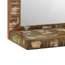 Badeværelsesspejl Brun 50 x 22 x 70 cm Solid genbrugs træ