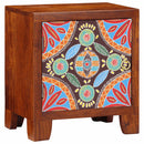 sengeborde 2 stk. 40x30x45 cm massivt akacietræ