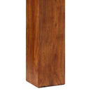 konsolbord 80x35x75 cm massivt akacietræ