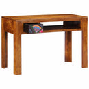Skrivebord med skuffe med opbevaring Brun 110 x 50 x 73 cm