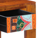 Skrivebord med skuffe med opbevaring Brun 100 x 50 x 75 cm