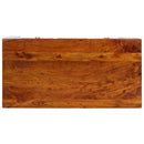 Skrivebord med skuffe med opbevaring Brun 100 x 50 x 75 cm