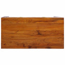 Skrivebord med skuffe med opbevaring Brun 100 x 50 x 75 cm