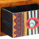 Natskab med skuffe 2 pcs Brun 35 x 30 x 22 cm