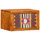 Natskab med skuffe 2 pcs Brun 35 x 30 x 22 cm