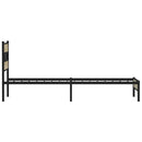 sengeramme 100x200 cm uden madras konstrueret træ sonoma-eg