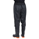 waist waders med støvler str. 41 sort
