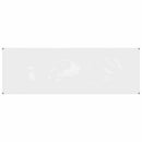 klar presenning med øjer 1x3 m PVC
