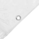 klar presenning med øjer 2x2 m PVC