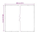 klar presenning med øjer 4x8 m PVC