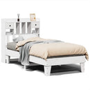 sengeramme uden madras 90x190 cm massivt fyrretræ hvid