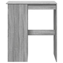 barbord med stativer 90x47,5x103,5 cm konstrueret træ