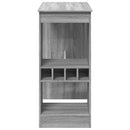 barbord med stativer 90x47,5x103,5 cm konstrueret træ