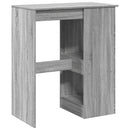 barbord med stativer 90x47,5x103,5 cm konstrueret træ