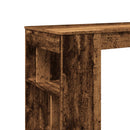 barbord m. stativer 102x50x103,5 cm konstrueret træ gammelt træ