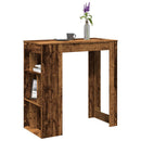 barbord m. stativer 102x50x103,5 cm konstrueret træ gammelt træ