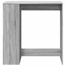 barbord med stativer 101x40x103,5 cm konstrueret træ